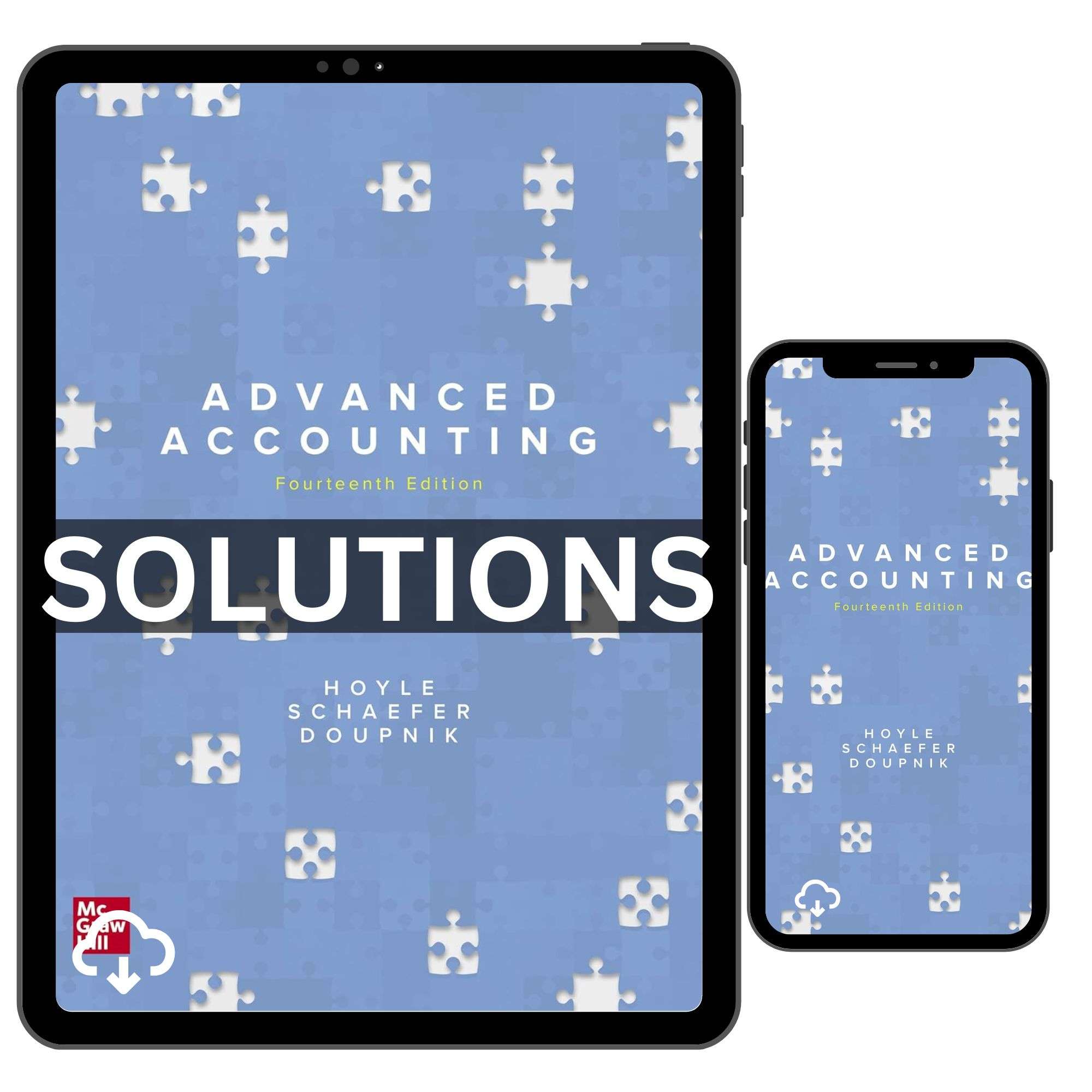 Advanced Accounting 14th Edition by Hoyle