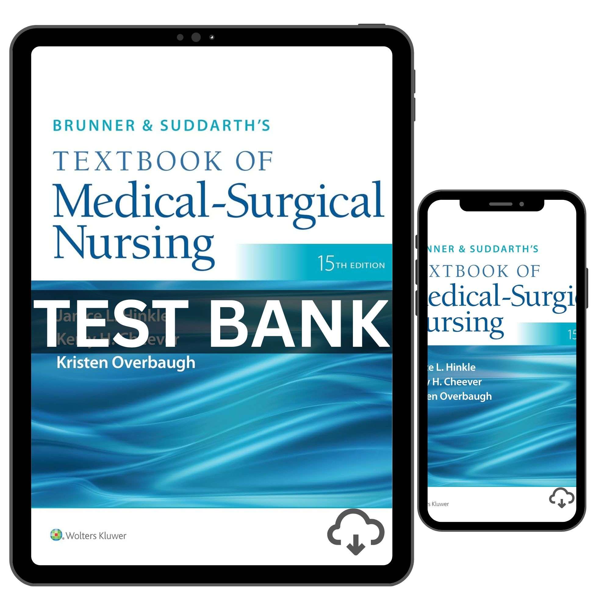 Brunner & Suddarth’s Of Medical Surgical Nursing By Hinkle 15th Edition