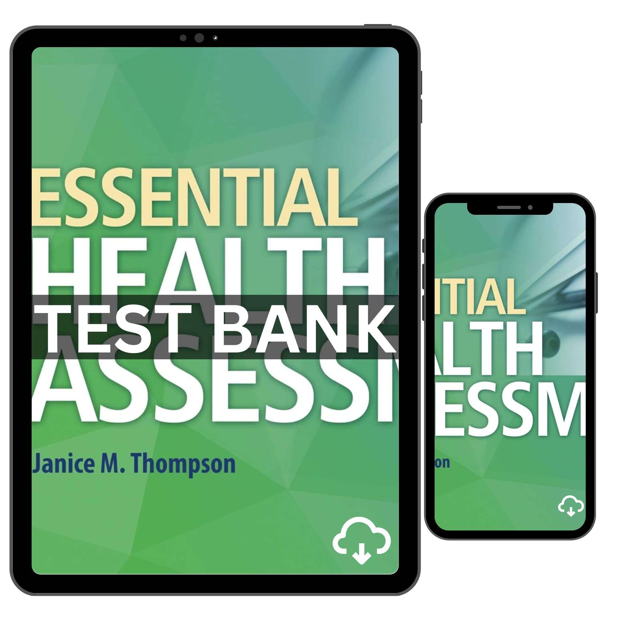 Essential Health Assessment 1st Edition By Thompson