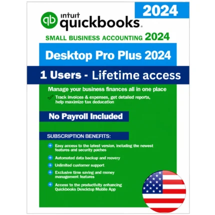 QuickBooks Pro Plus 2024 License Key | 1 User – Arbiyas Keys