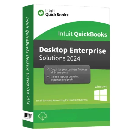 QuickBooks Desktop Enterprise 2024 License Key | Advanced Inventory | Windows License Key — USA Version (1 User)